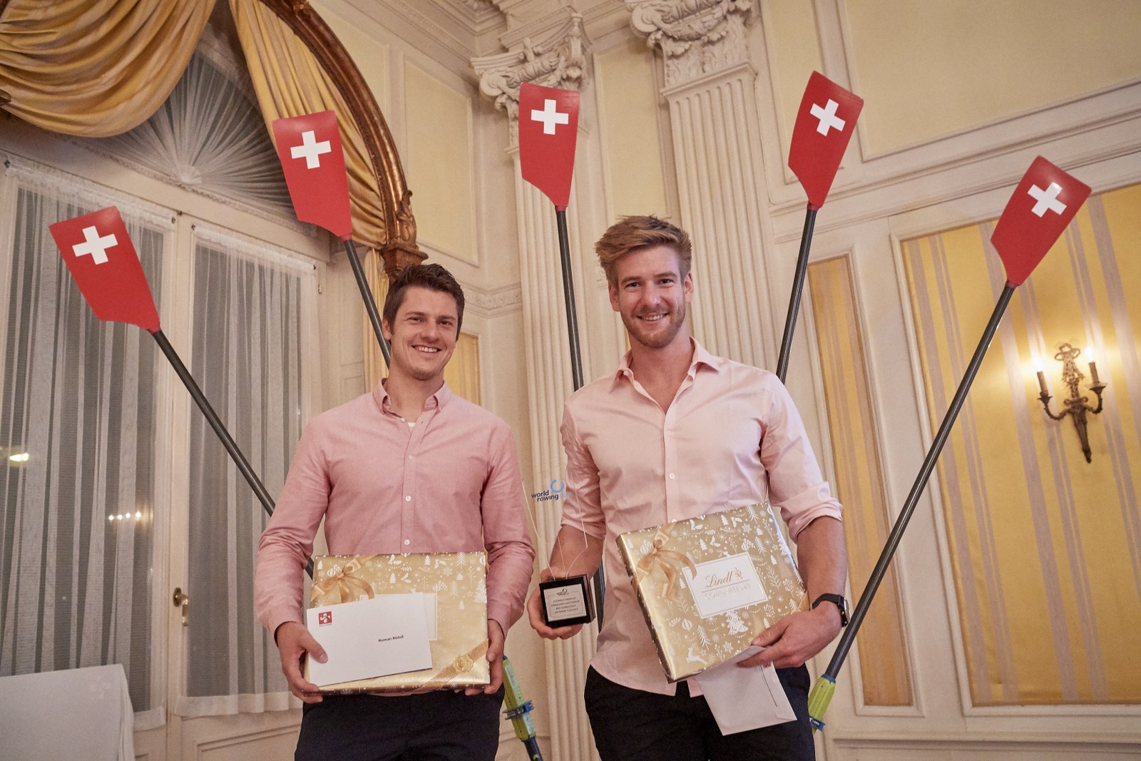 Roman Röösli (SC Sempach) und Barnabé Delarze (Lausanne Sports Aviron): EM-Zweite auf dem Rotsee, Gesamtweltcupsieger 2019 im Doppelzweier und Quotenplatz für Tokio 2020