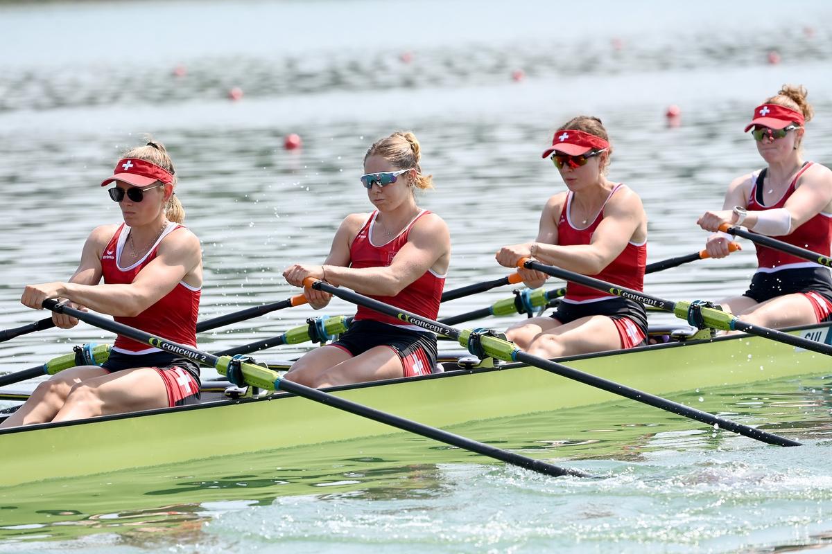 Frauen Doppelvierer EM Varese