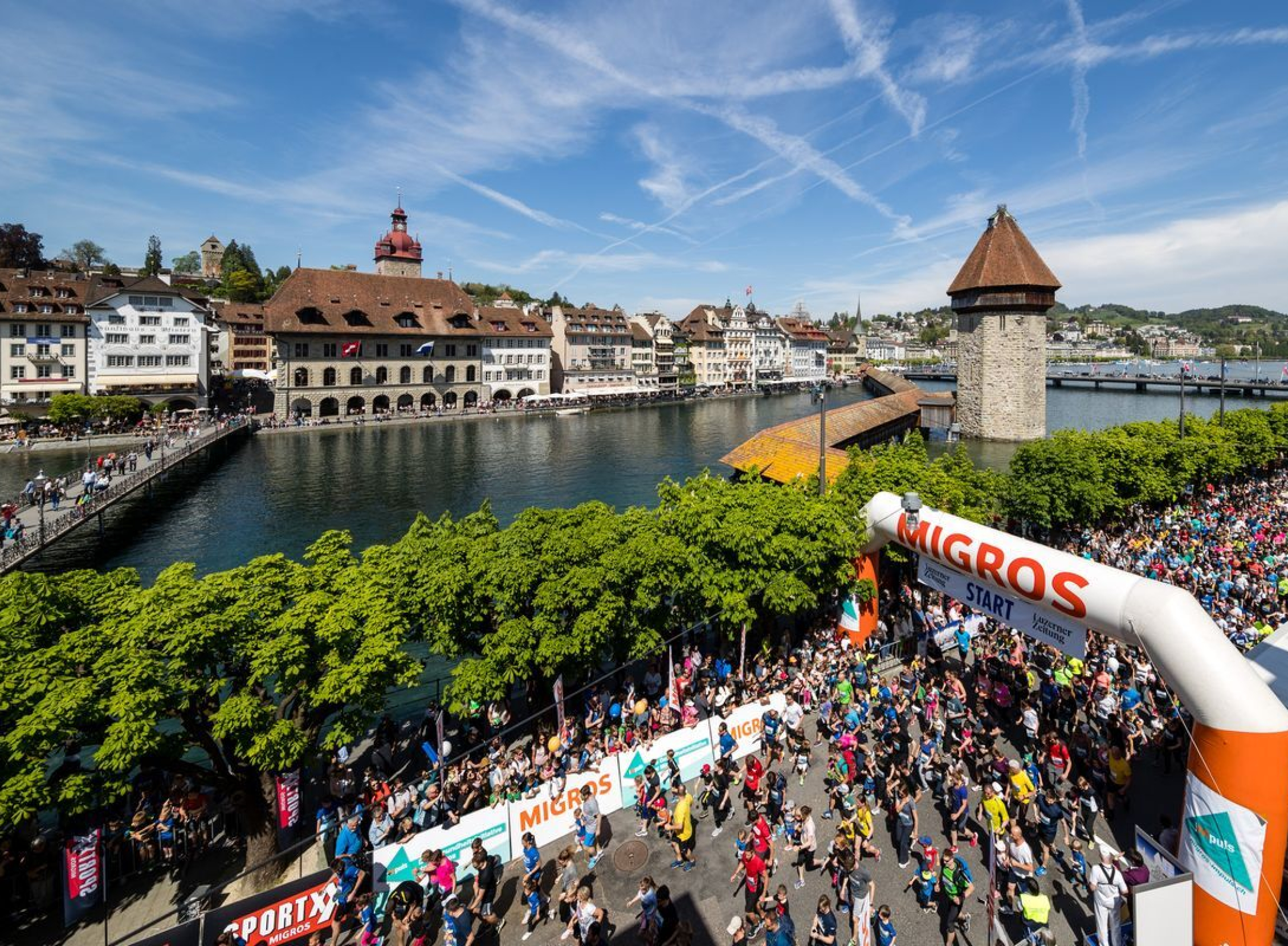 Row & Run am Luzerner Stadtlauf vom Samstag, 27. April 2024